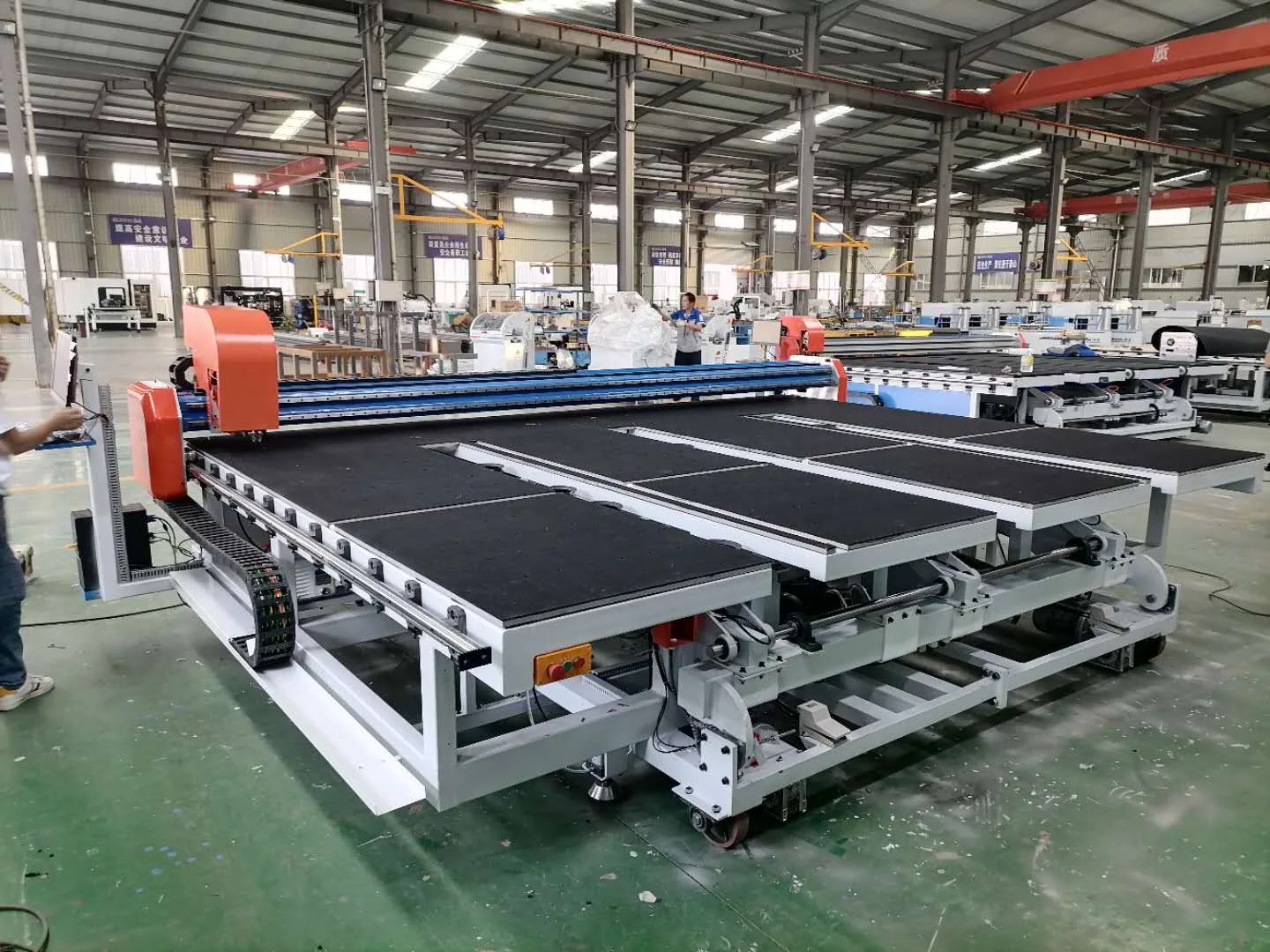 High Speed CNC CMS  Glass Cutter Cut Load Loading Breaking Machine Machinery