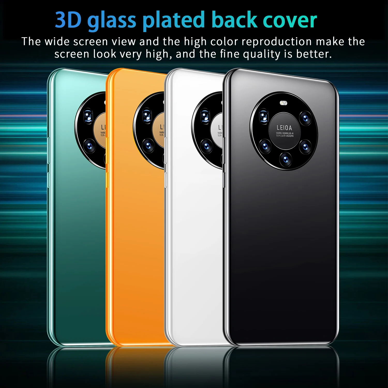 Hot Selling Mate 40 Pro+ 12GB+512GB 7.3 Inch full Display Android 10.0 Mobile Cell Smart phone