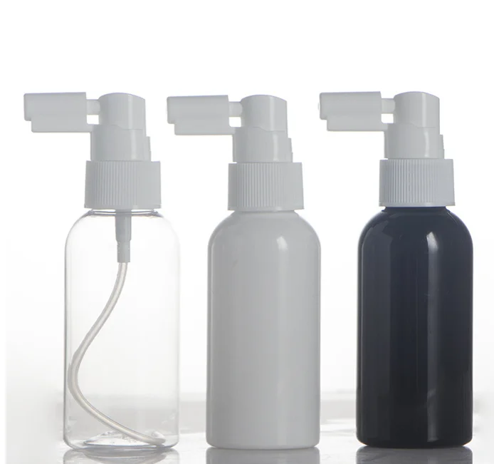 Customized 100ml PET Material Hair Tonic Sanitizer Nose Wash Spray Bottle Shoulder Design Pump Sayer Screen Printing Surface