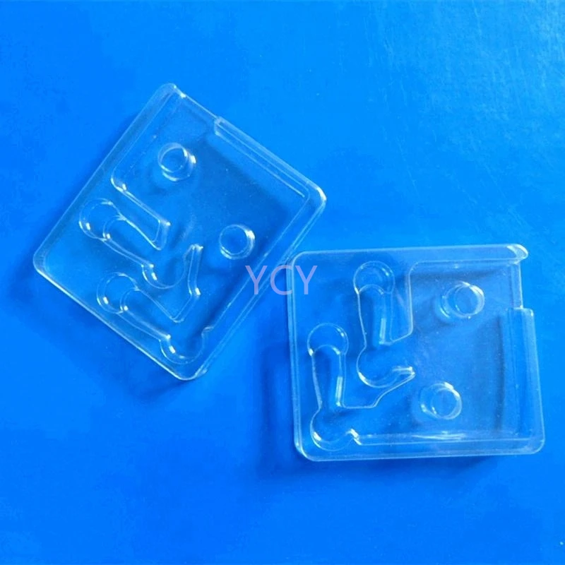 clear pet vacuum formed earphone blister packaging for electronics