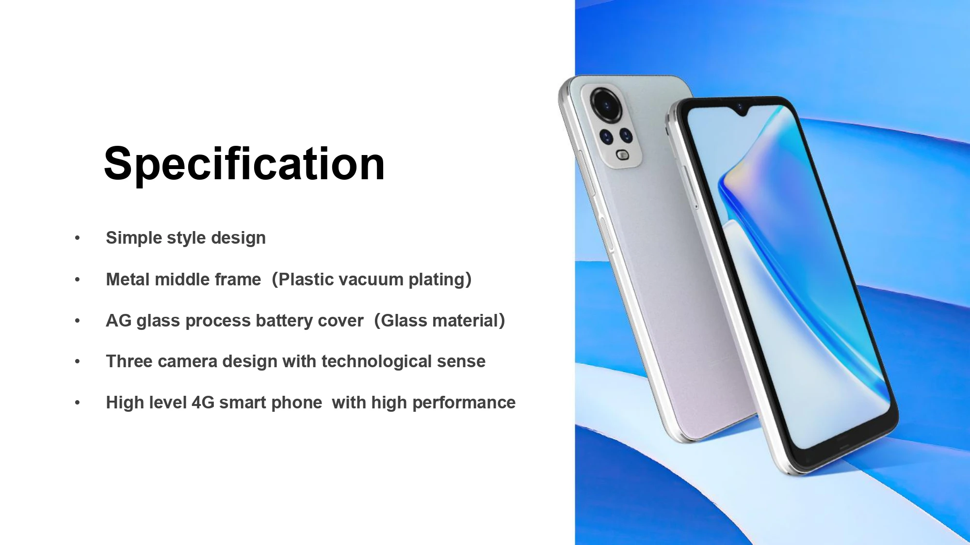 IPRO Y400 Phone Smartphone 4000mAh Battery 2GB+32GB Android Dual  SIM Smartphone