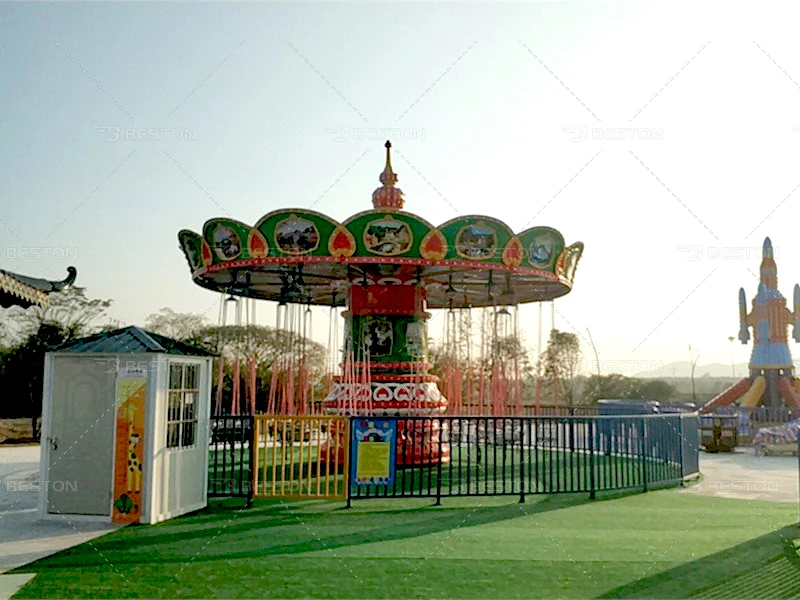 Fashion Amusement Park 24 Seats Flying Chair Ride for Sale