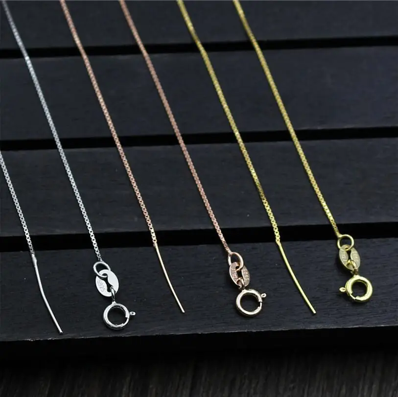 Real 925 Sterling Silver Slim Thin Box 