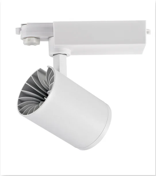 Customized track light led spotlight clothing store surface mounted track spotlight commercial lighting rail spotlight 30W