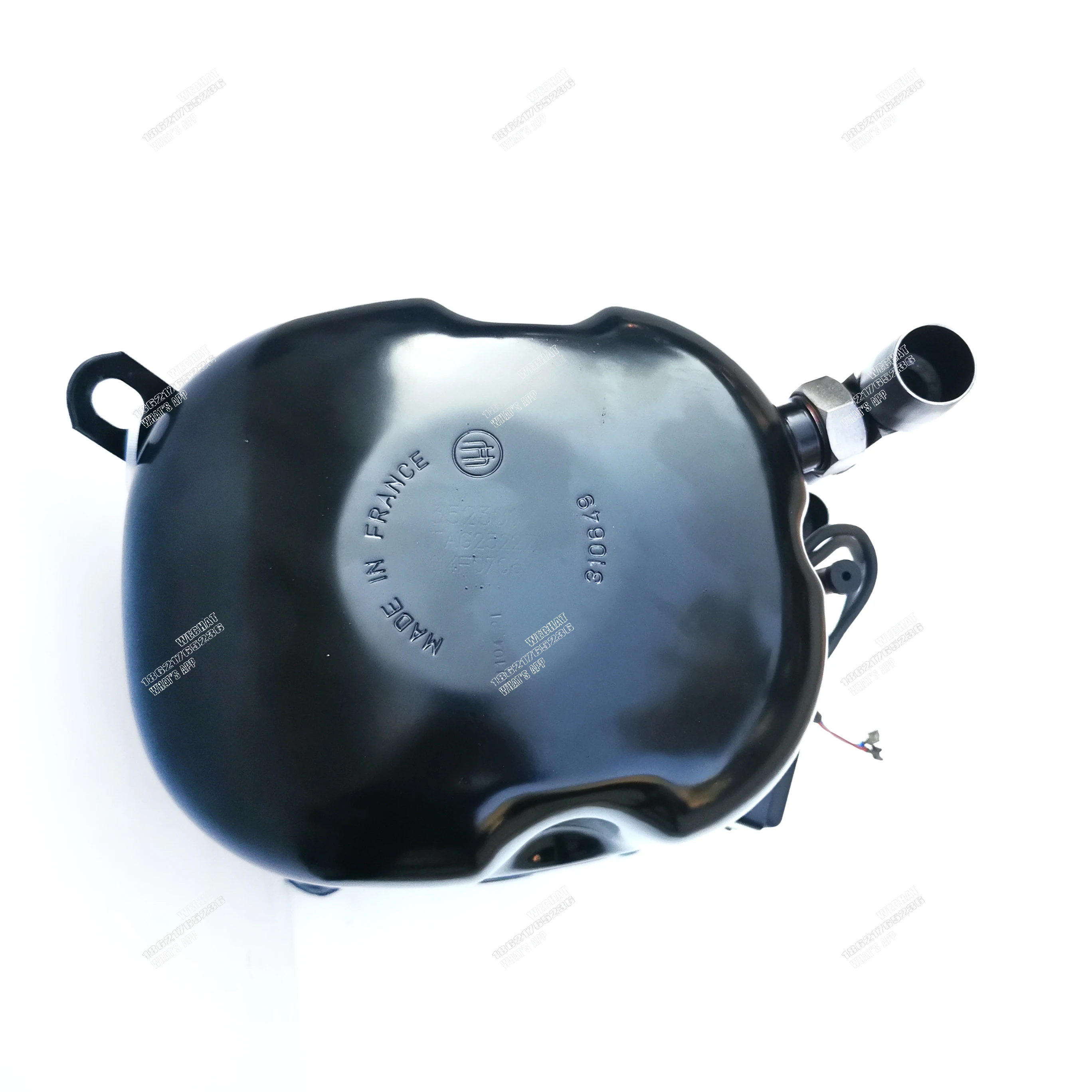 TECUMSE COMPRESSOR TAG4531Z  TAG4531 R404A 3 HP PISTON COMPRESSOR  Rotor Locking Screw With Valve