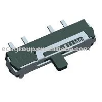 Дунгуань наличие сертификата ползунковый Переключатель завод оптовая СИД SMD 0.5A 4 pin горизонтальный ползунковый переключатель с печатной платы