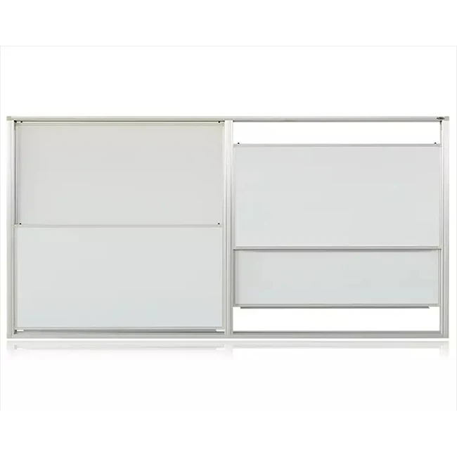 Wall Mount Aluminium Frame Dry Erase Whiteboard Magnetic Writing Board Chalkboard Black Board for School Classroom Office details