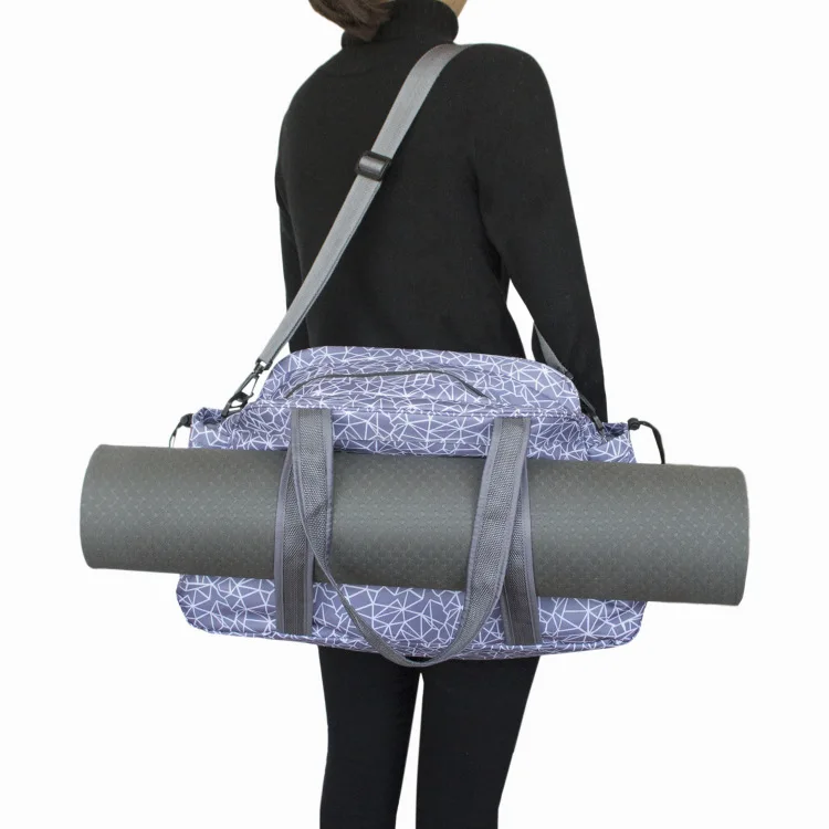 Carry Tote Yoga Mat Duffle Bag with 
