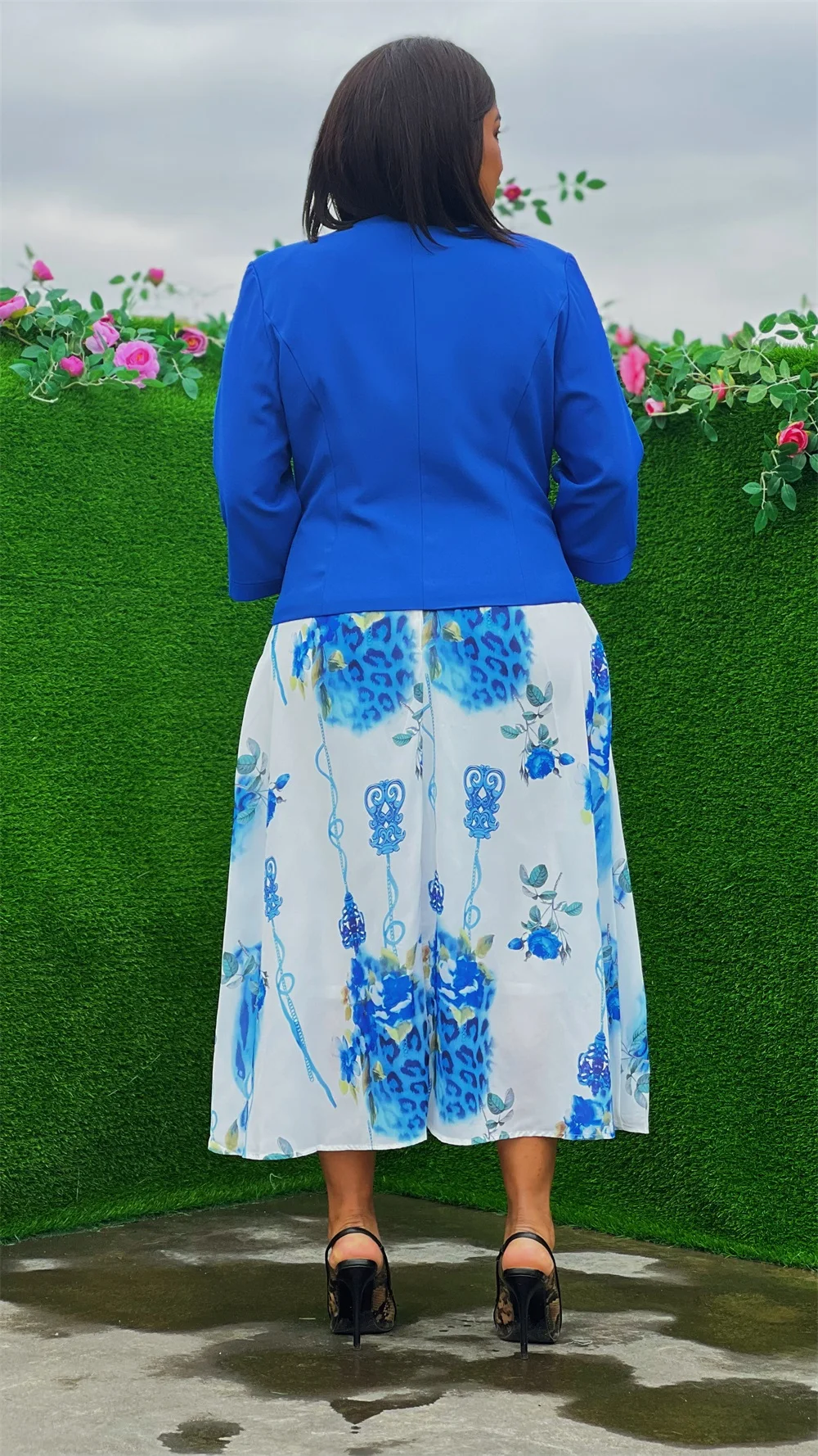 Newest Design Plus Size Two Pieces Church Skirt Suits for Women Casual Dresses Women Suits Turkey Dresses Ladies