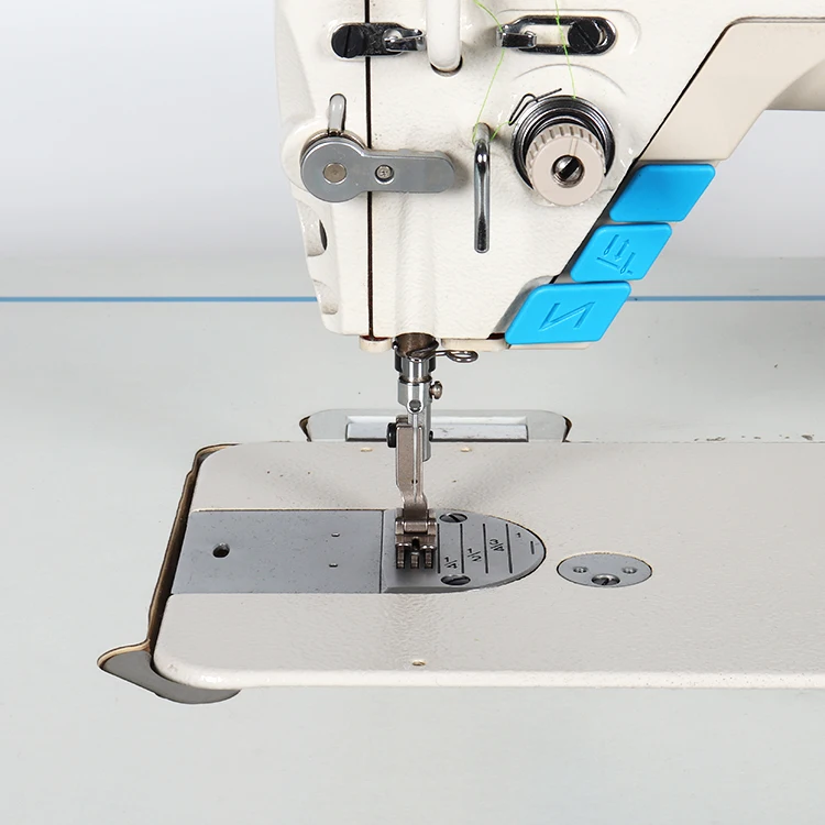Mechatronice Computerized Compound Feed Heavy Material Lockstitch Sewing Machine