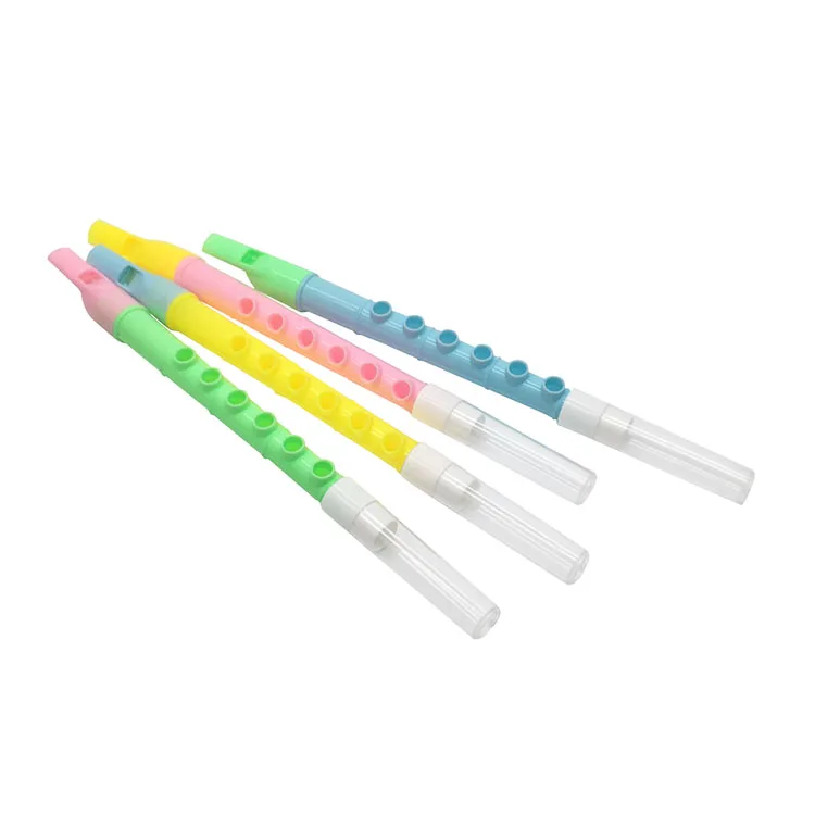 Флейта с пустые трубки конфеты игрушки пластиковый прозрачный контейнер