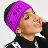 Headbands Sweatband Winter Women Snow Ski Headbands Purple