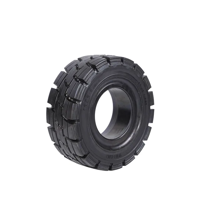 Factory Supply 2-3.5 Ton Forklift Solid Tire G16.6-8 Solid Rubber Tire