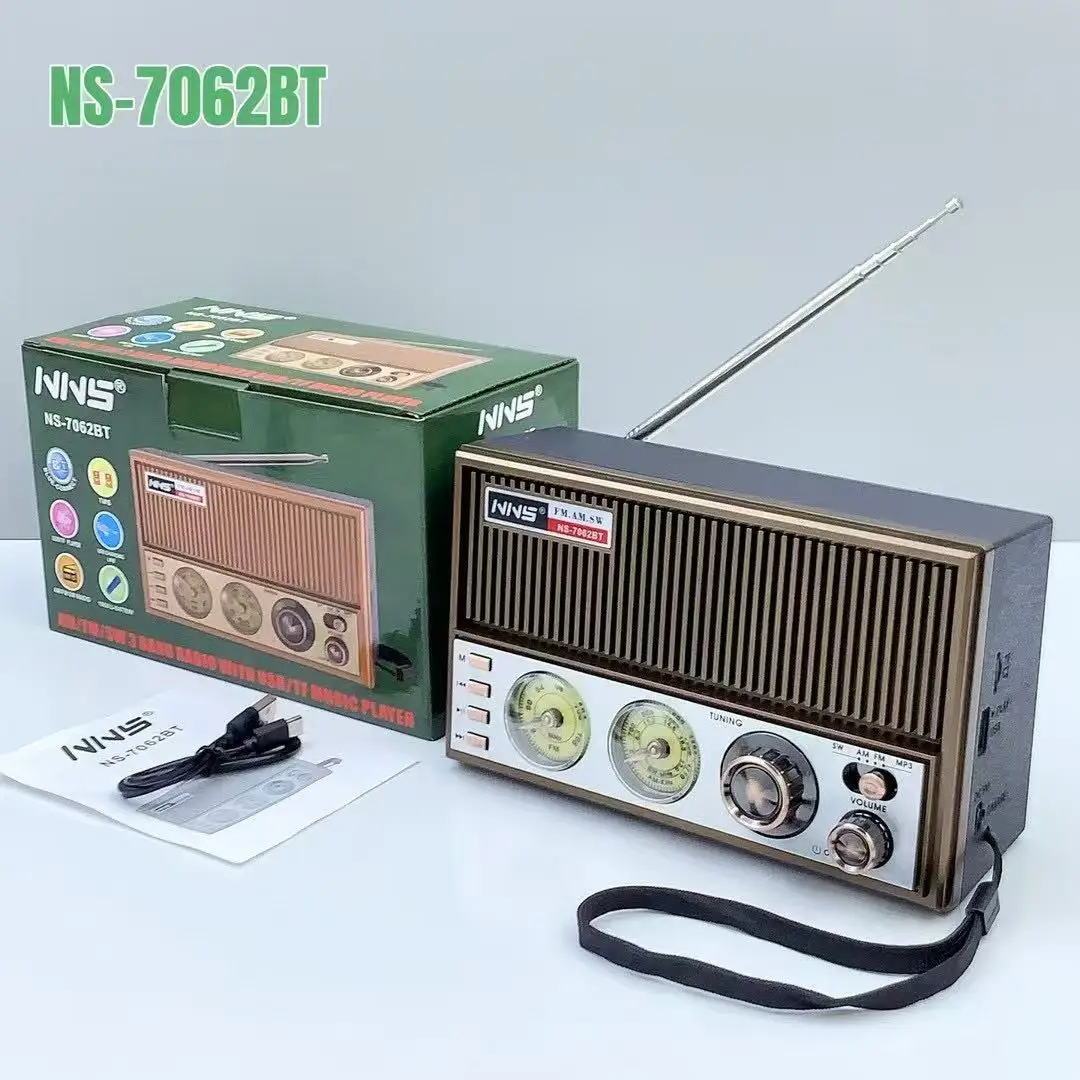 NNS NS-7062BT レトロワイヤレススピーカー ベストセラー メーカー工場