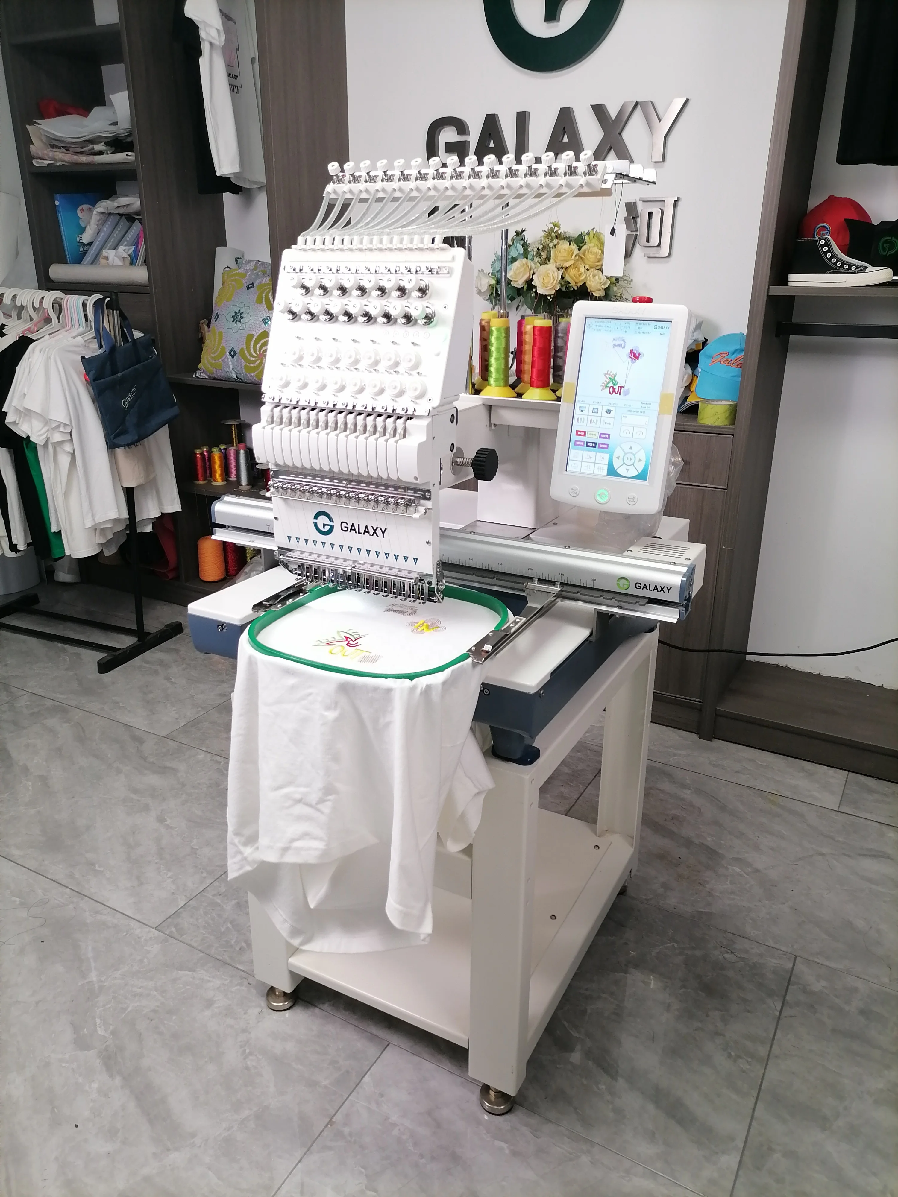 How to Use an Embroidery Machine for beginner- Zhuji Galaxy  Electromechanical Co., Ltd