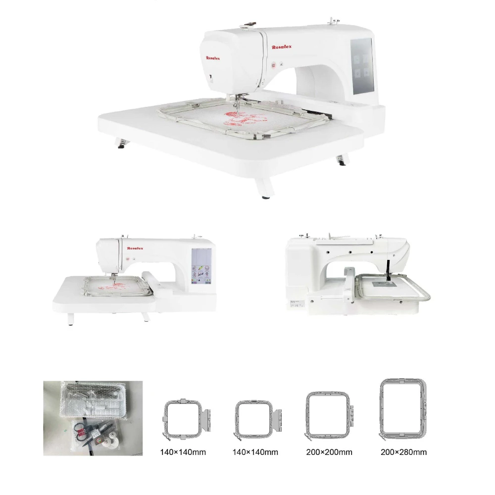 ES6 Computerized LCD Screen Automatic Domestic Embroidery Sewing Machine