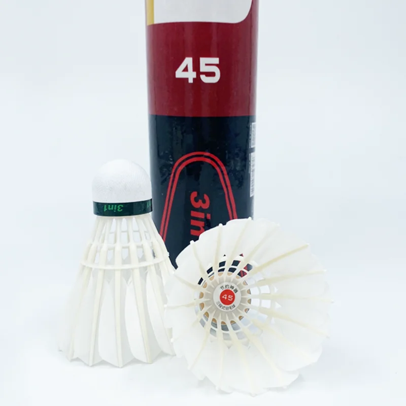 Factory Price International Brands Supplier Factory 3 in 1 Badminton Shuttlecock Class a Goose Feather