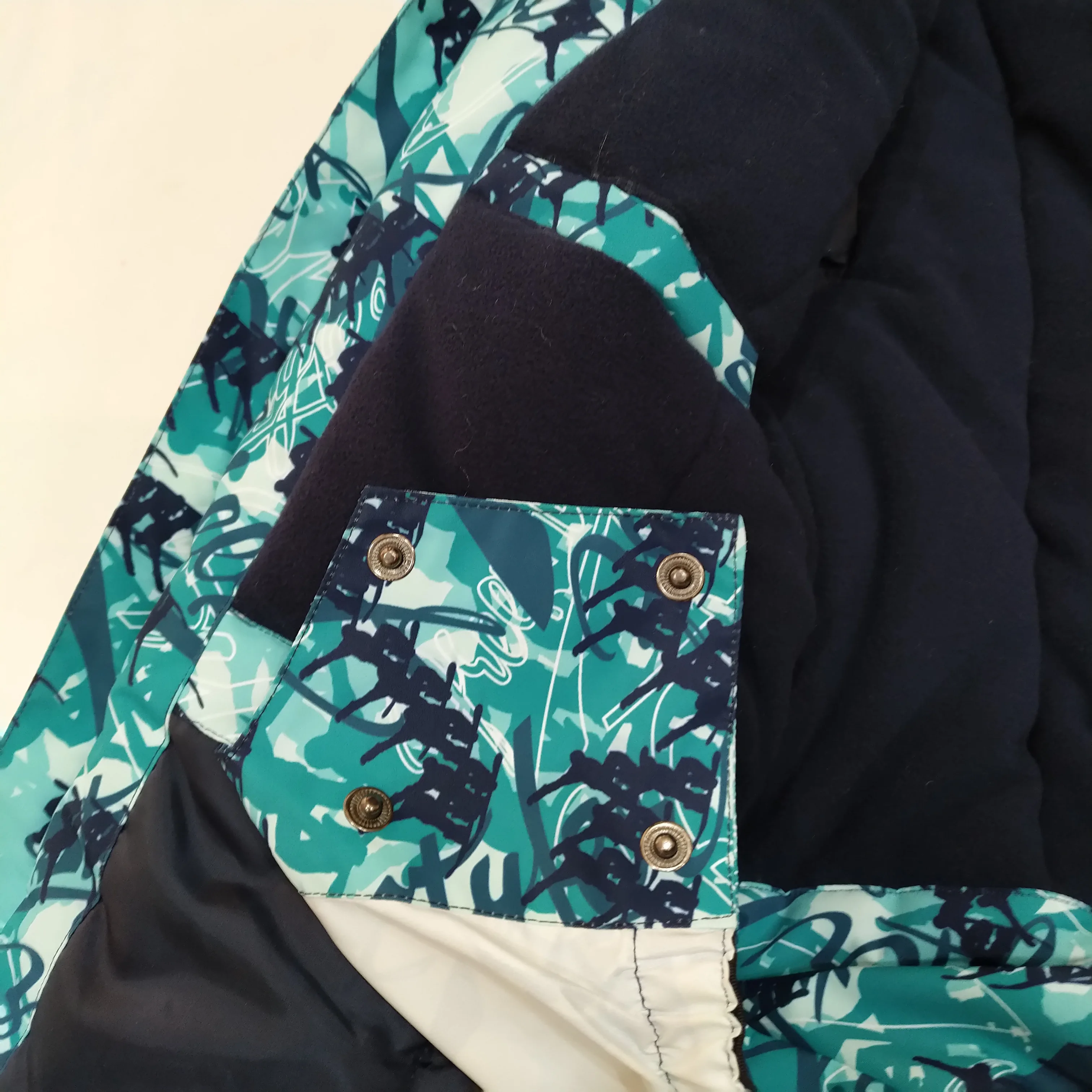 Высококачественная Детская куртка высшего качества, лыжная водонепроницаемая ветрозащитная детская Лыжная одежда с принтом и швом для мальчиков