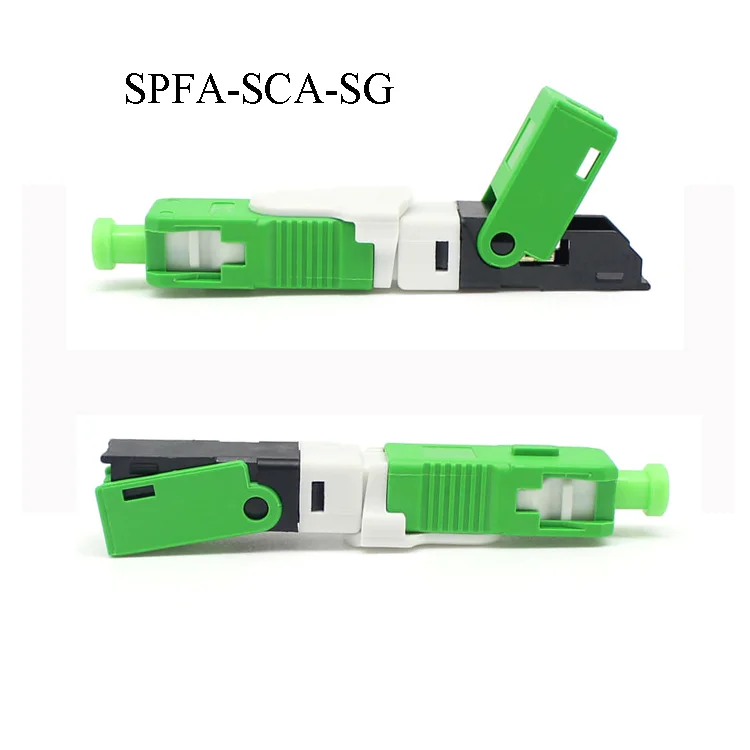 FTTH Fiber Optic Connector SC APC for Drop Cable Waterproof Simplex SC Fast Connector