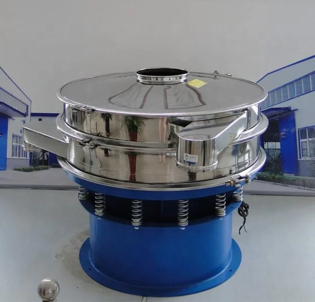 Rotary Vibrating Flour Screen Classifier & Industrial Flour Sifter