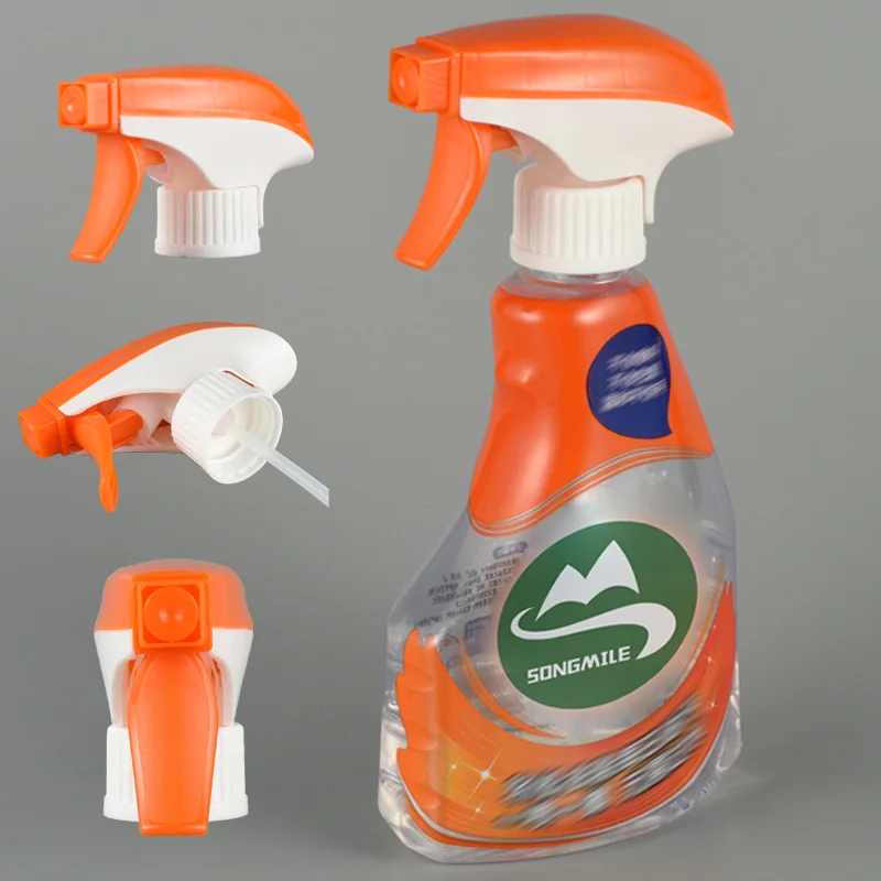 High Quality Non Metal Spring Plastic Trigger Sprayers 28 400 410 415 Bottle Foam Pump Trigger Sprayer for Cleaning Spray Nozzle