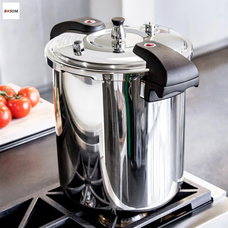 Commercial super pressure cooker large capacity hotel restaurant household  big cooking pan autoclave gas use 28-44cm 11-50L - Price history & Review, AliExpress Seller - Mingshengxiang Store