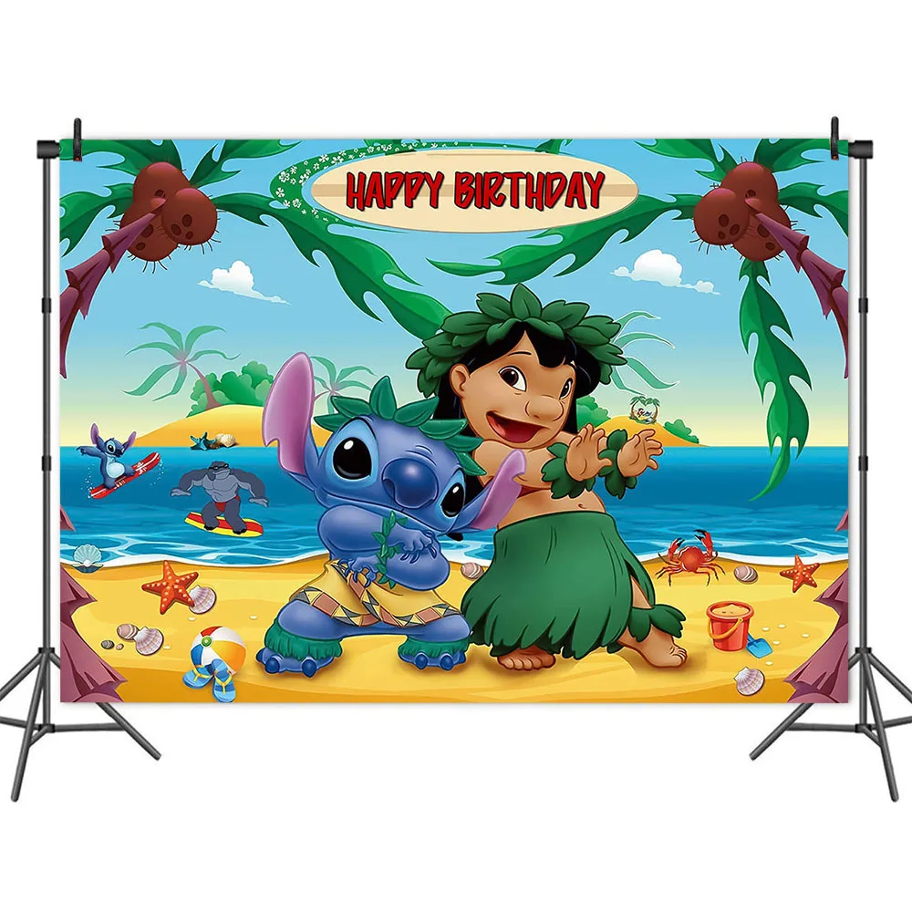 Banner per festa Lilo e Stitch - Sfondo fotografico Italy