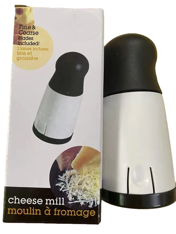 Handheld Cheese Mill Grinder Grater Slicer Shredder Fine Coarse Kitchen Tool