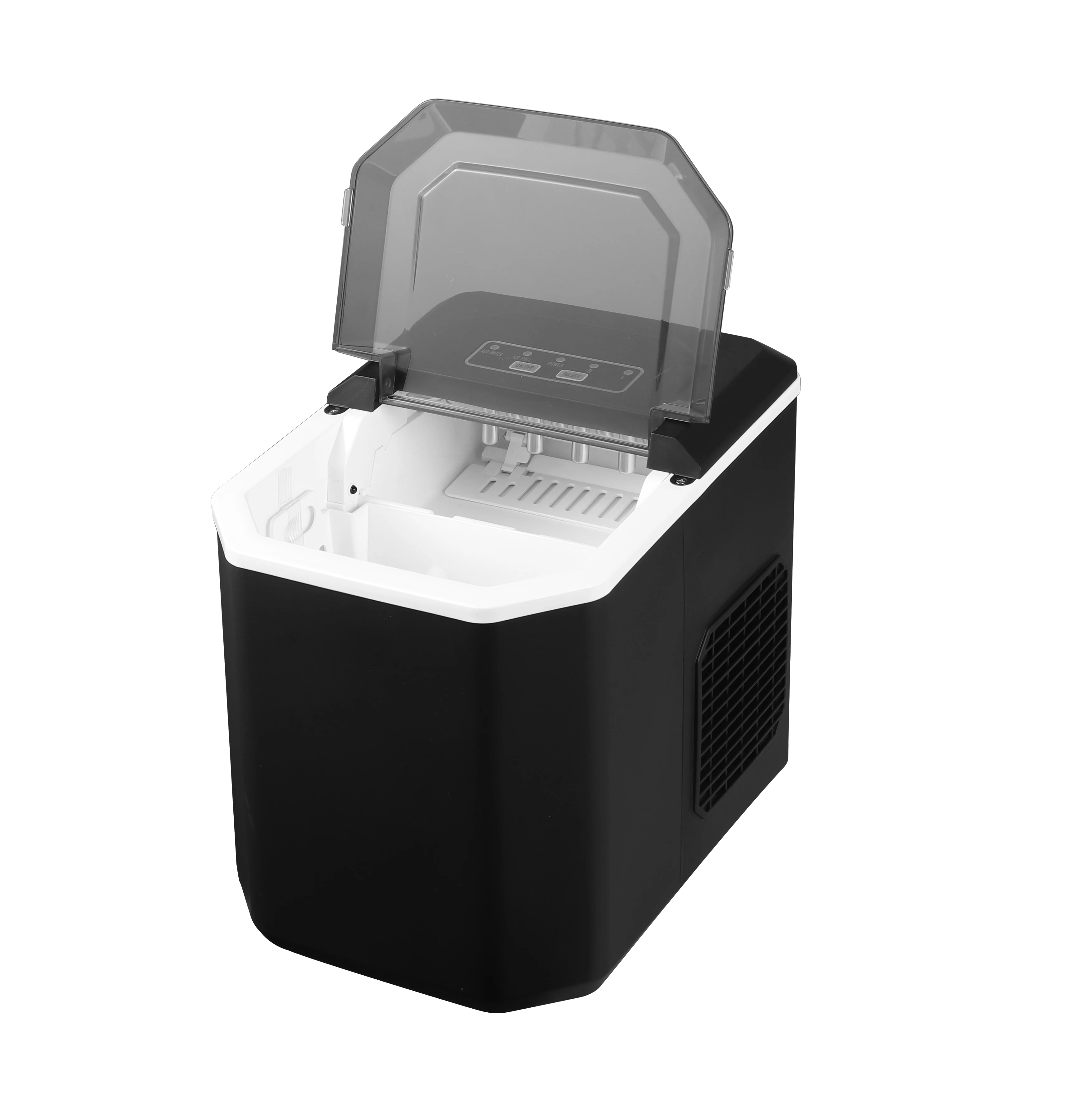 Household Compact Countertop Automatic Compressor Cooling Portable Home Mini Round Ice Cube Ice Maker Making Machine