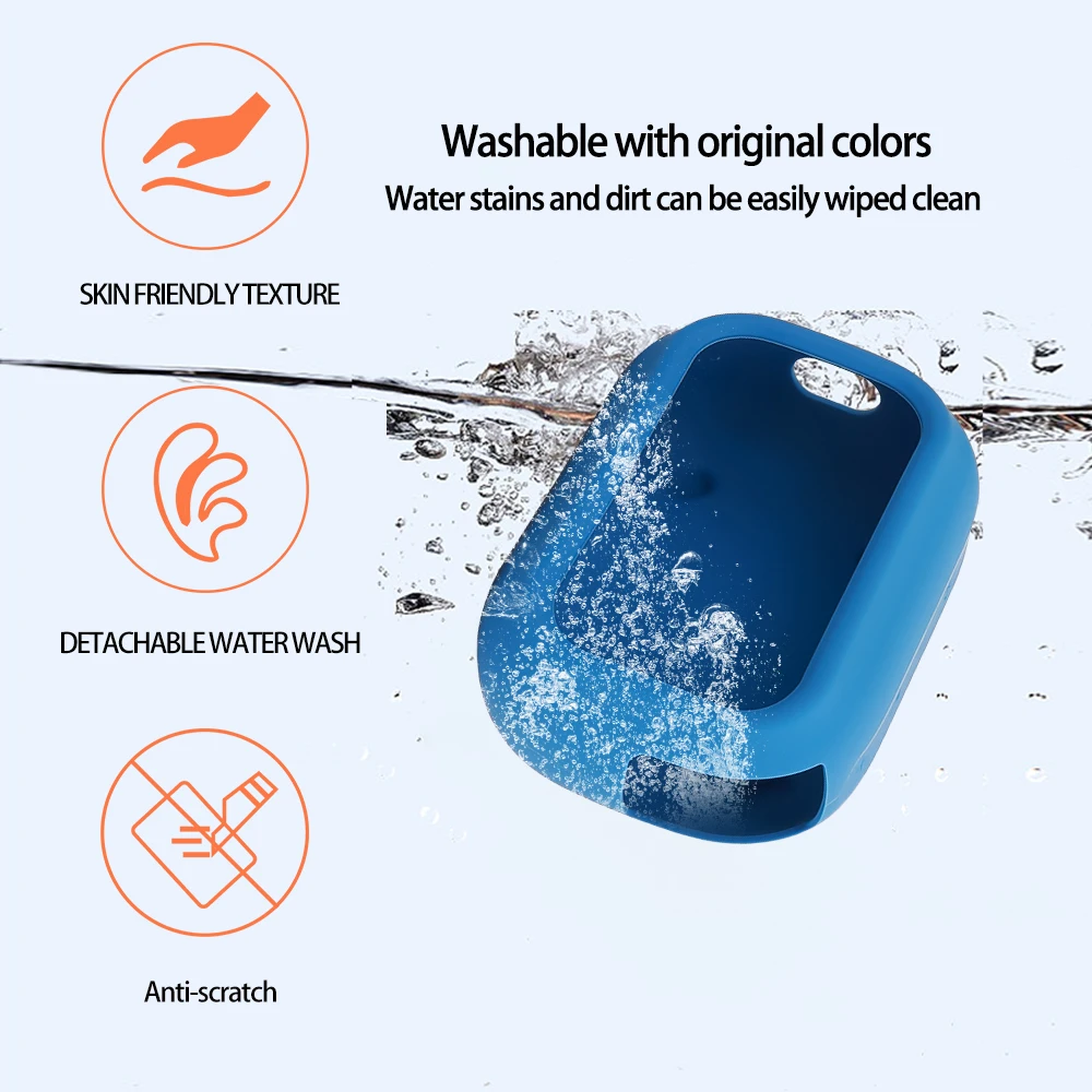 Coque De Protection En Silicone Pour Haut-parleur Bluetooth SoundCore Select 4 Go - Coque De Protection Portable Pour Le Transport - Antichoc Et Anti-rayures - Bleu