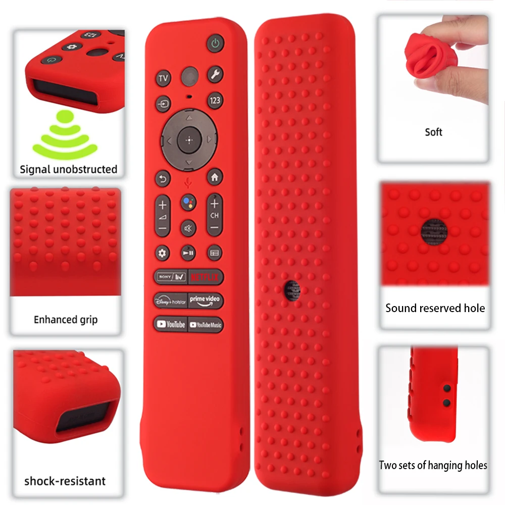 New 2023 For Sony Rmf-tx810urmf-tx910p Remote Control Cover Silicone ...