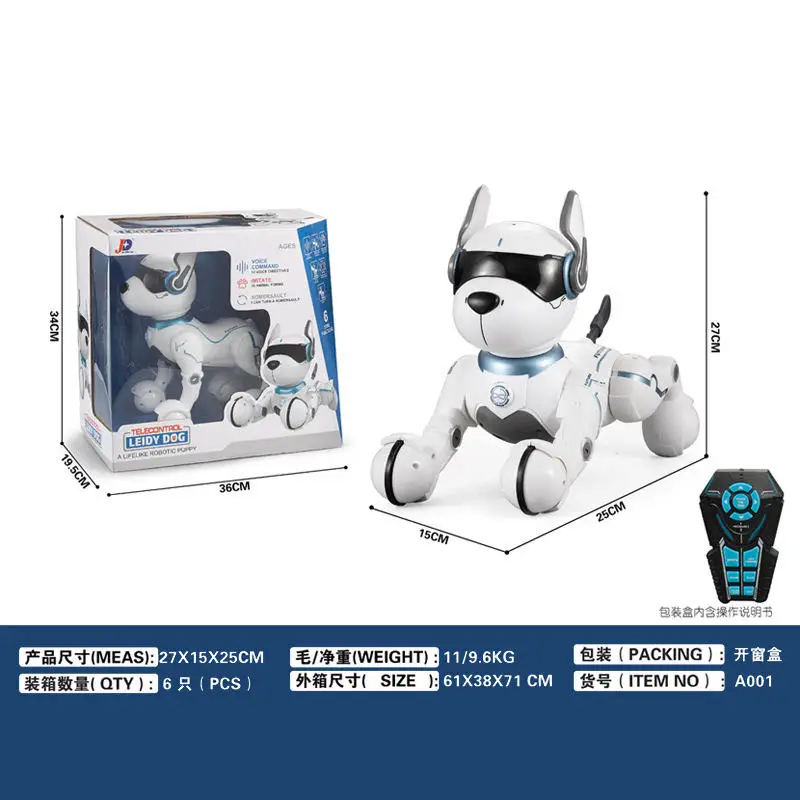 SIND002, электрическая игрушка-робот для домашних животных, оптовая продажа, игрушки для детей, робот-собака, умные интеллектуальные животные, робот-собака