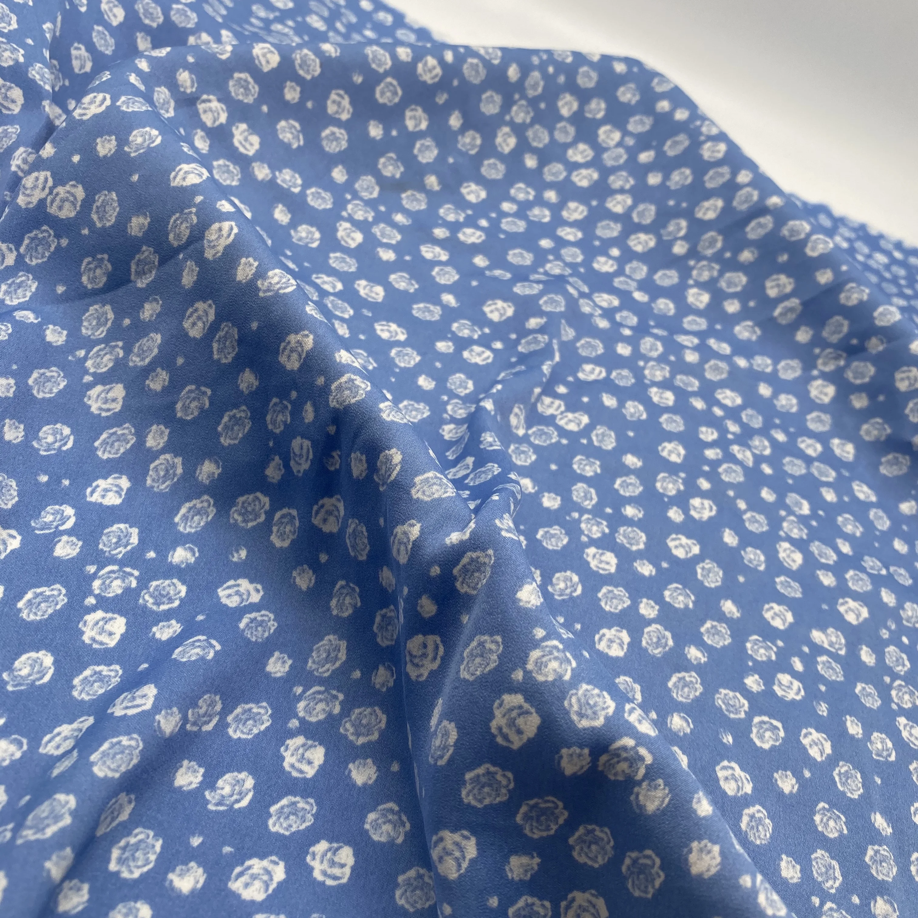 ITY атласная шифоновая ткань из микрофибры с принтом/цветочная принтом/морская островная нитью