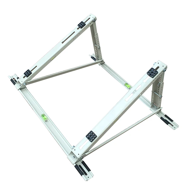 Manual Metal Roof Frame Stand for Air Conditioner Aircon Support Holder Accessory