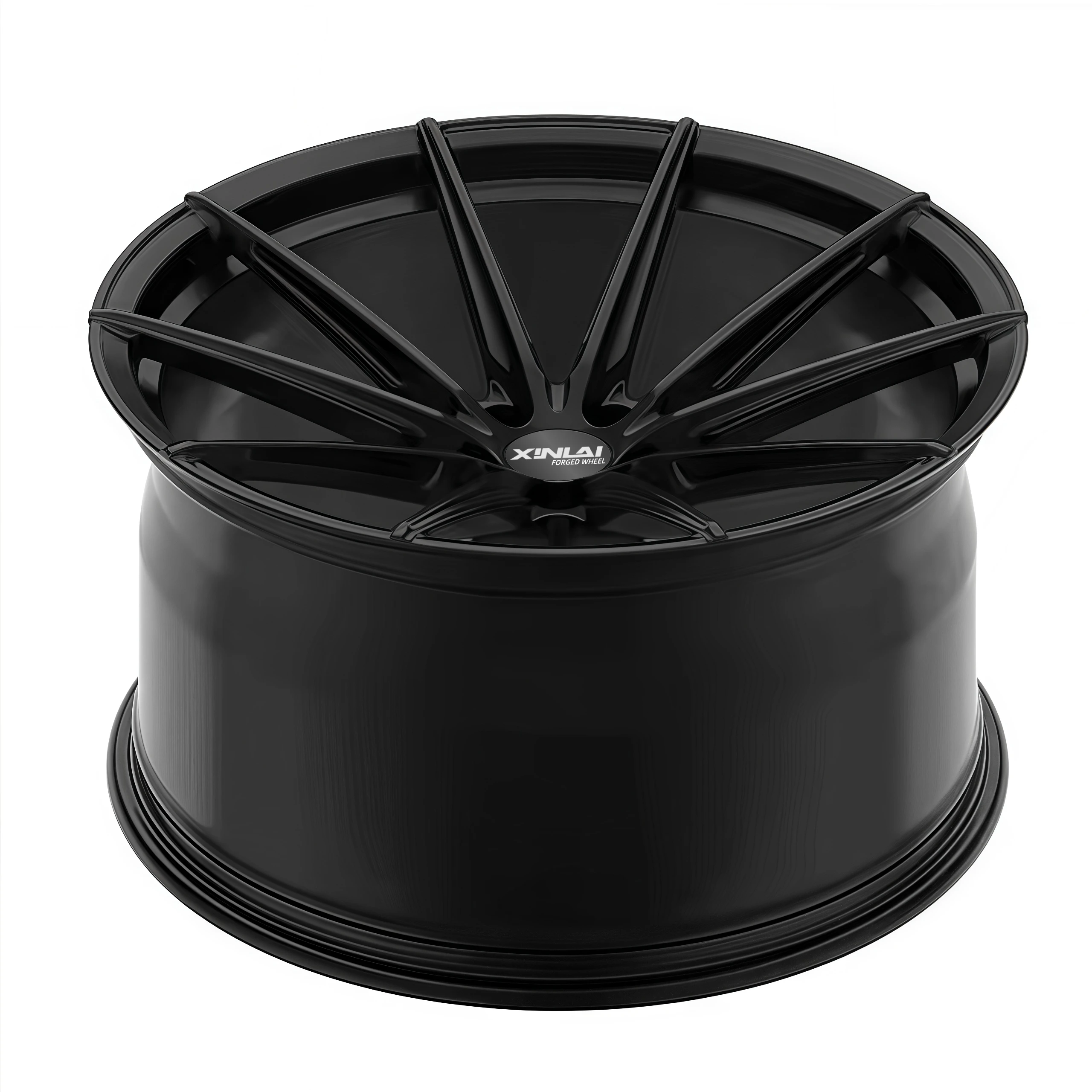 XINLAI 1-Piece Deep Concave Silver Brushed Custom Forged Wheels 17 18 19 20 21 22 23 Inch Car Alloy Monoblock Wheel Rim - Image 6
