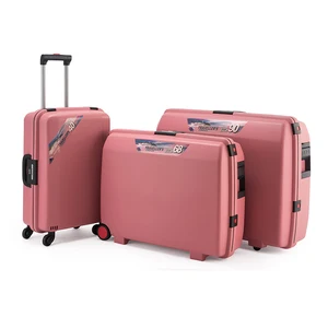 High Quality PP 3 PCS Large Capacity Carry Suitcase Sets  22 27 31 Inch Travel Bags Waterproof Hardshell Luggage