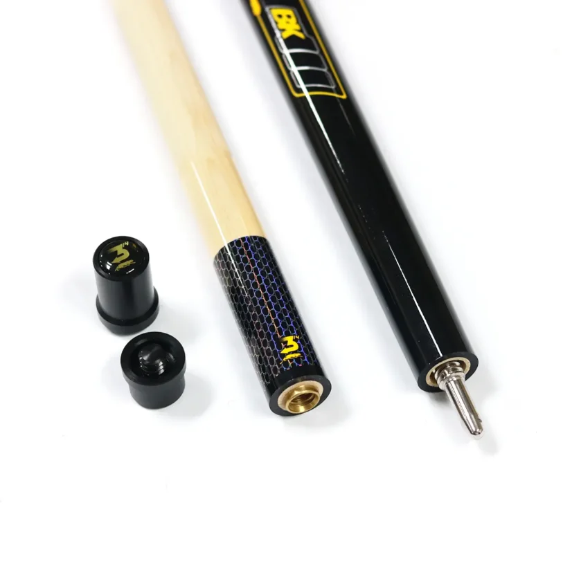 カーボンファイバー製3-PCビリヤードジャンプブレークキュー stick 148cm