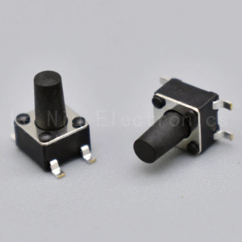 Mini 6x6 Micro Push Key Button Momentary Switch 6x6x8 Smt Tact Unlock ...