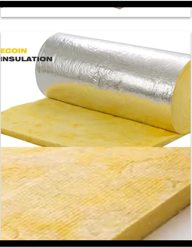 Glass Wool Blanket With Reinforced Aluminium Facing And Heat Insulation