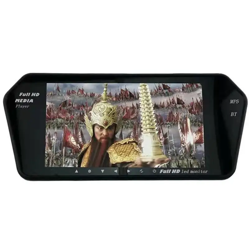 Full HD Rearview Monitor MP5 7 Inch Car Rearview Mirror with BT