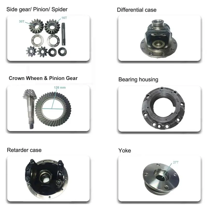 Factory Original Car Main Reducer Differential for CHANGAN LIFAN JAC BYD GEELY GREAT WALL WULING CHERY China Car