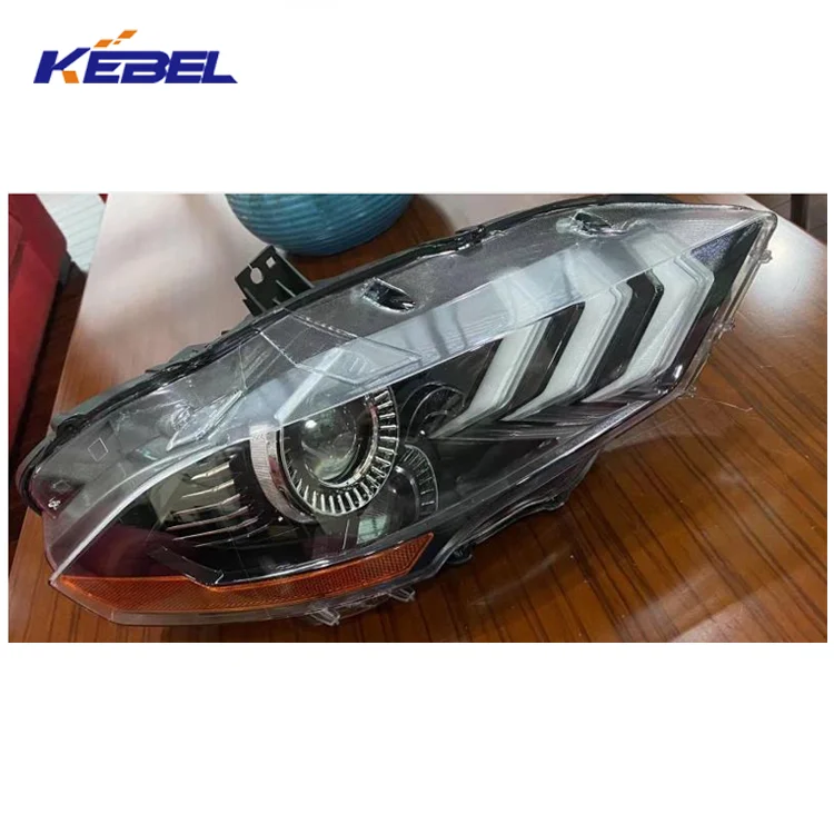 product kebel car refit auto lighting head lamp oem jr3z13008a jr3z13008b modification led bright headlight for ford mustang 2018-4