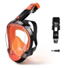 Nero-arancio + supporti per fotocamera
