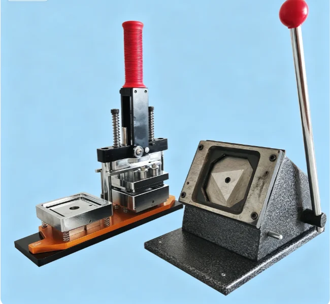 TEBAK DIY Handmade Rectangle Fridge Magnet Maker Machine Kit, Comes with Precision Paper Cutter