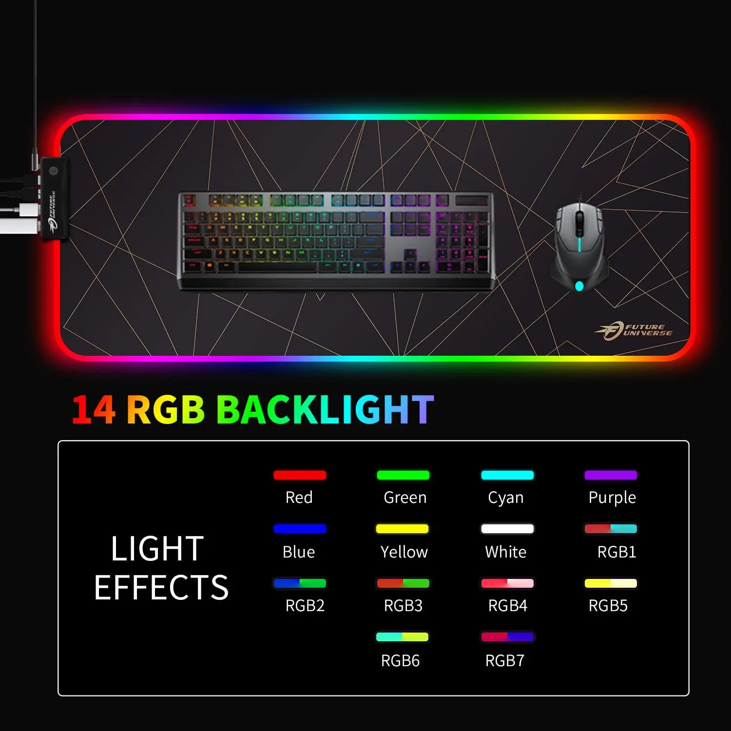 2023 Best 4 Usb Hub Gaming Mouse Pad Extra Large Size Xxl Xx Soft