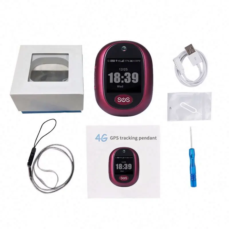 4G Fall Detection Alarm Gps Tracker Spy Human Gsm Chip Personal Bracelet V45 Watch 3G Mini With Sos System Kids Adult