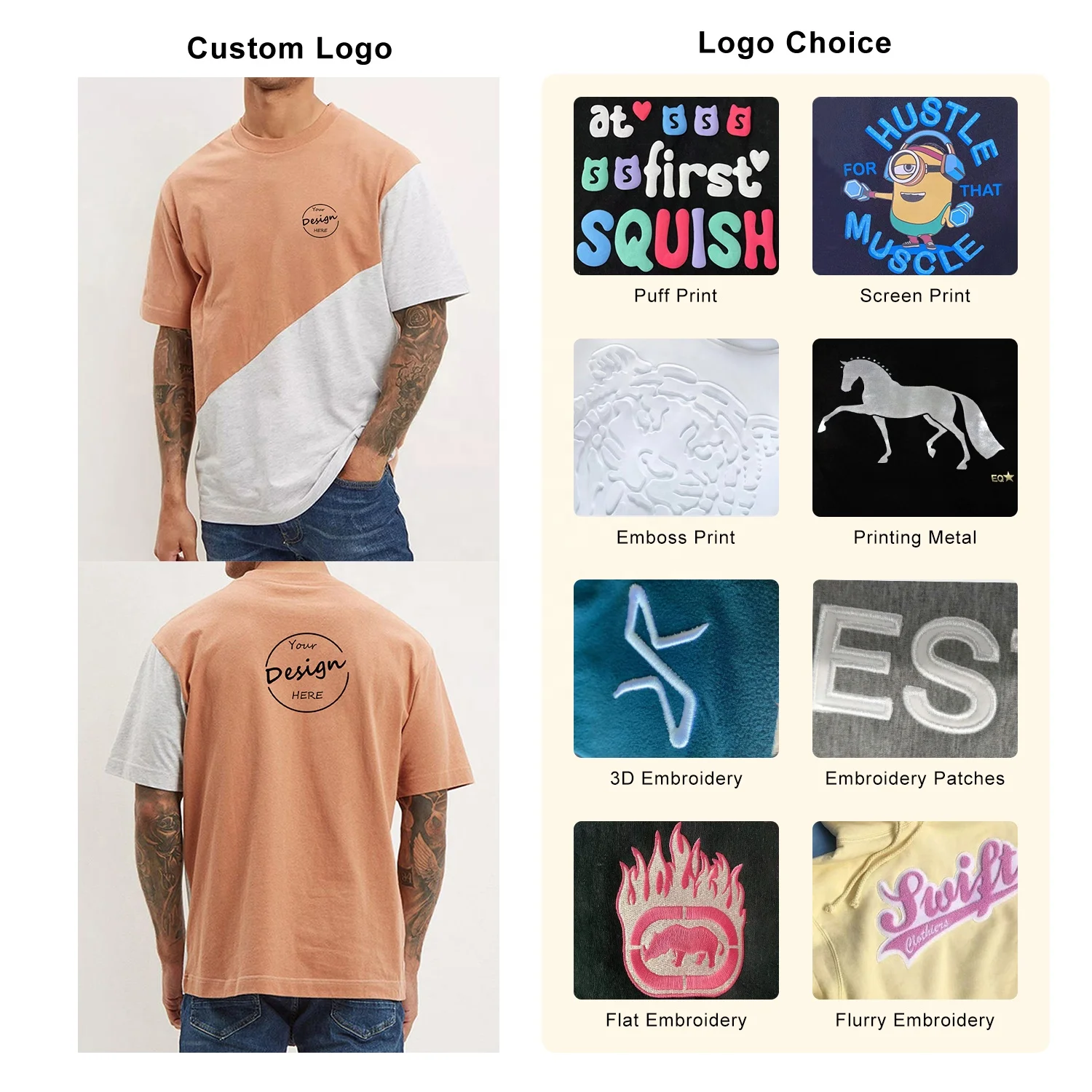 Wholesale 100%Cotton Color Block Regular Fit T Shirts T-shirt for Men Summer High Quality Gym Sports T-shirts