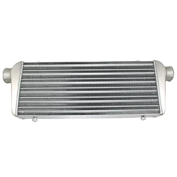 CNwagner Universal Inter Cooler Radiator 430x230x76 Inlet Outlet 2.5 Inch for Super Charger Cold Air Intake Aluminum Intercooler