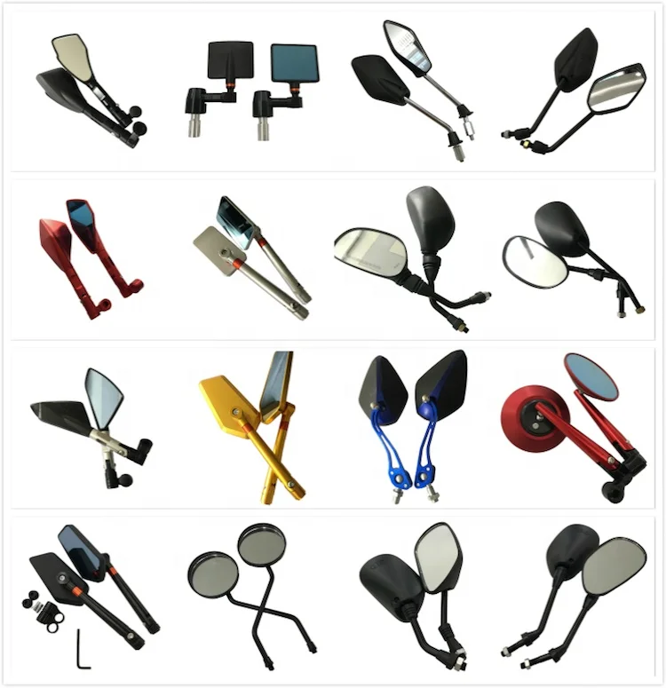 
Универсальный мотоцикл зеркало заднего вида черный BT-201 