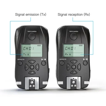 FSK 2.4GHz 32-Channel Studio Flash Speed Light Wireless Flash Trigger 2.5MM Interface 1/250s Sync Speed Camera detail image